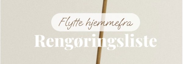 Städlista – så får du ordning på flyttstädning och storstädning