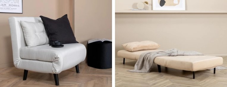 Små sovesofaer