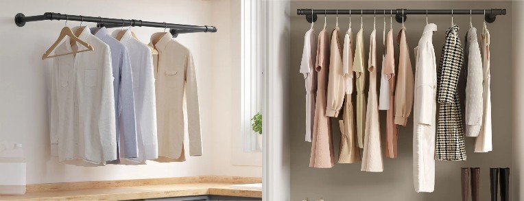 Tøjstativer til væg