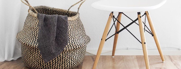 Flettet skittentøyskurv