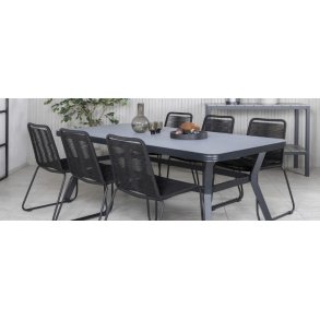 Havemøbelsæt til 6 personer