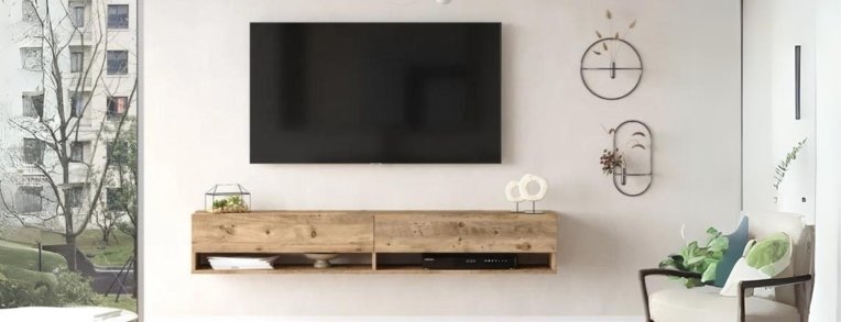 Vägghängda tv-bord