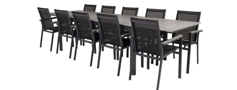 Havemøbelsæt til 10 personer