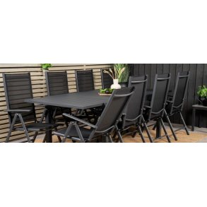 Havemøbelsæt til 8 personer