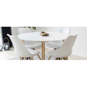 Hvide spisebordsstole