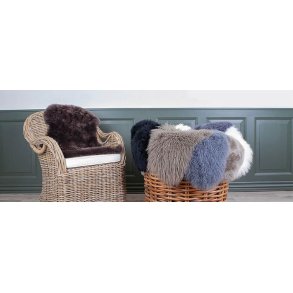 Sædeskind & skindhynder