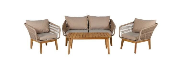 Utendørs loungesett