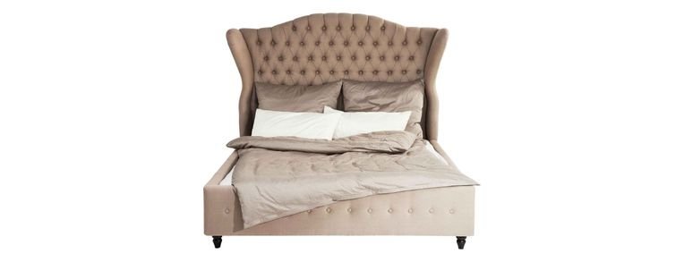 Senge i velour og fløjl