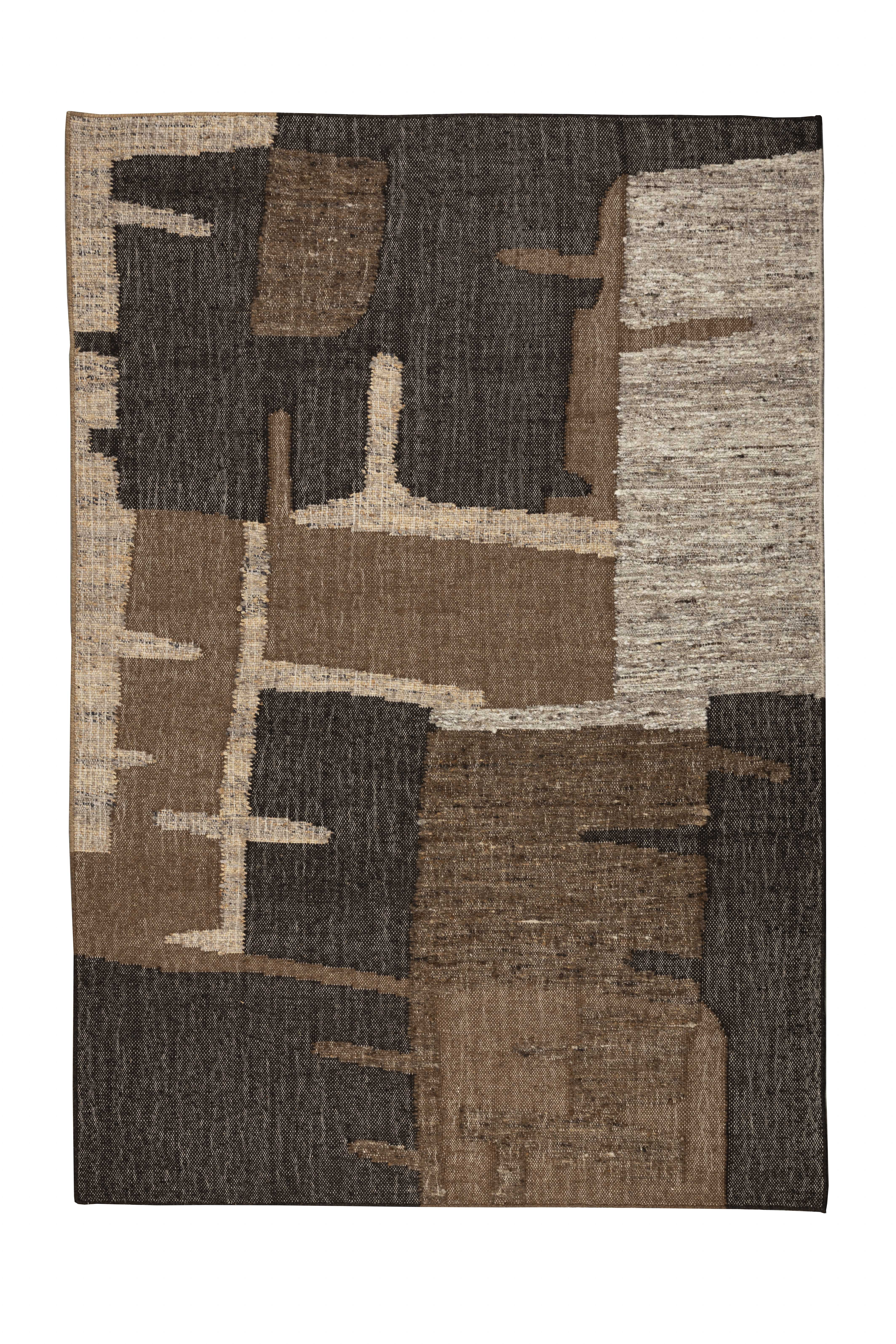 DUTCHBONE Tæppe Briton 160×230 Brun