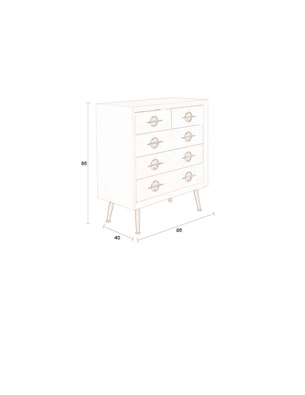 DUTCHBONE kabinet Edson