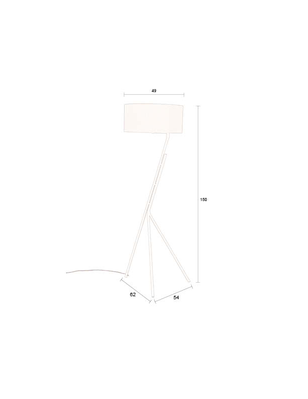 DUTCHBONE gulvlampe Murphy
