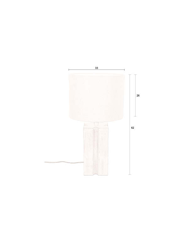 DUTCHBONE Bordlampe Roc