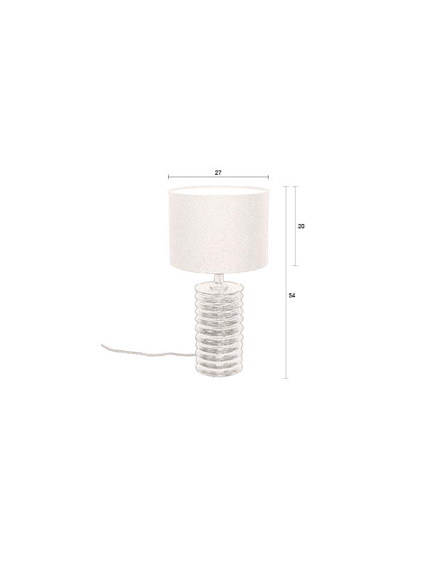 DUTCHBONE Bordlampe Yalu