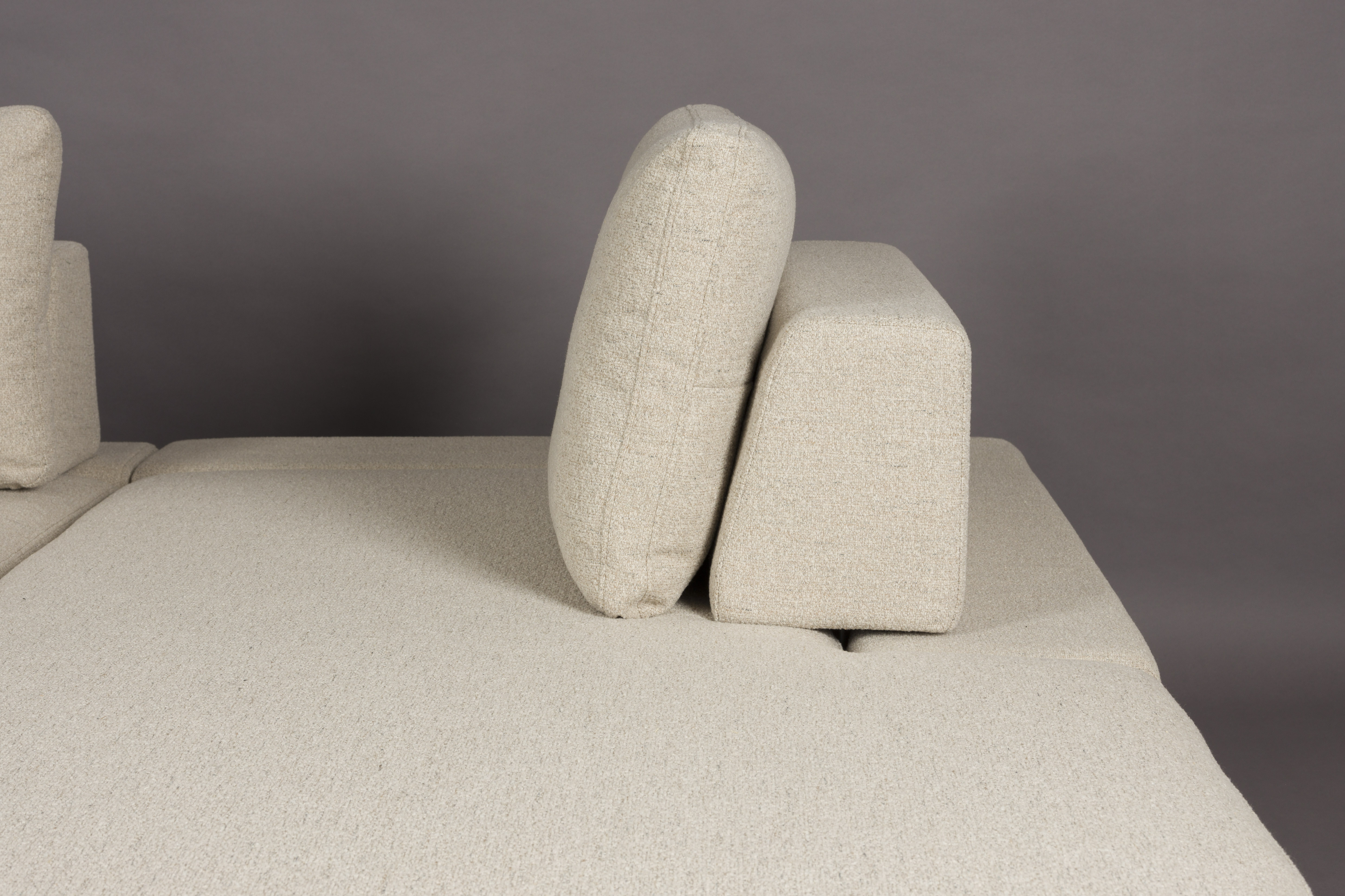 DUTCHBONE Sofa Shelly Off-White Højre Chaiselong