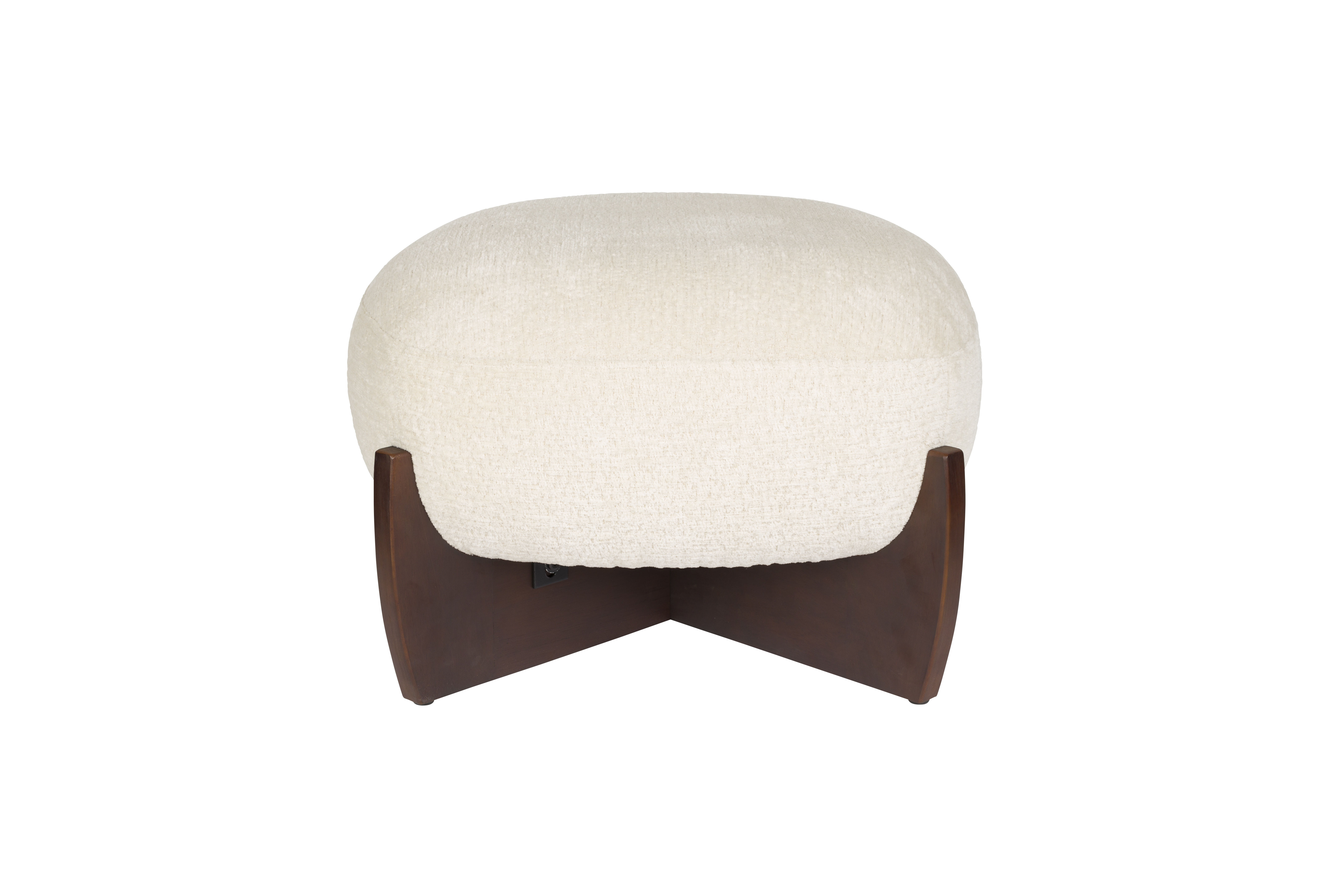 DUTCHBONE Puf Emilius Beige