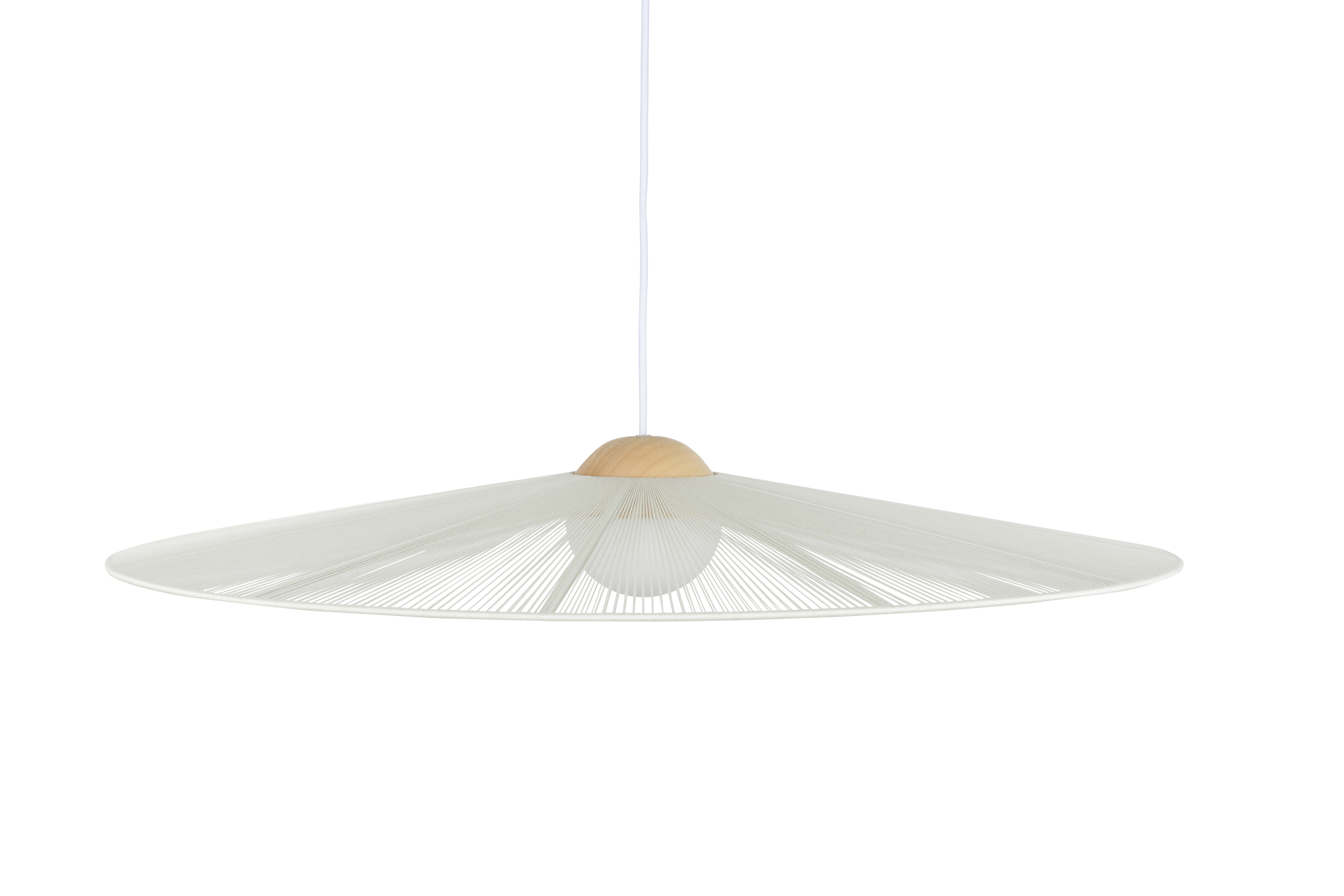 ZUIVER Belle loftlampe L - beige jern