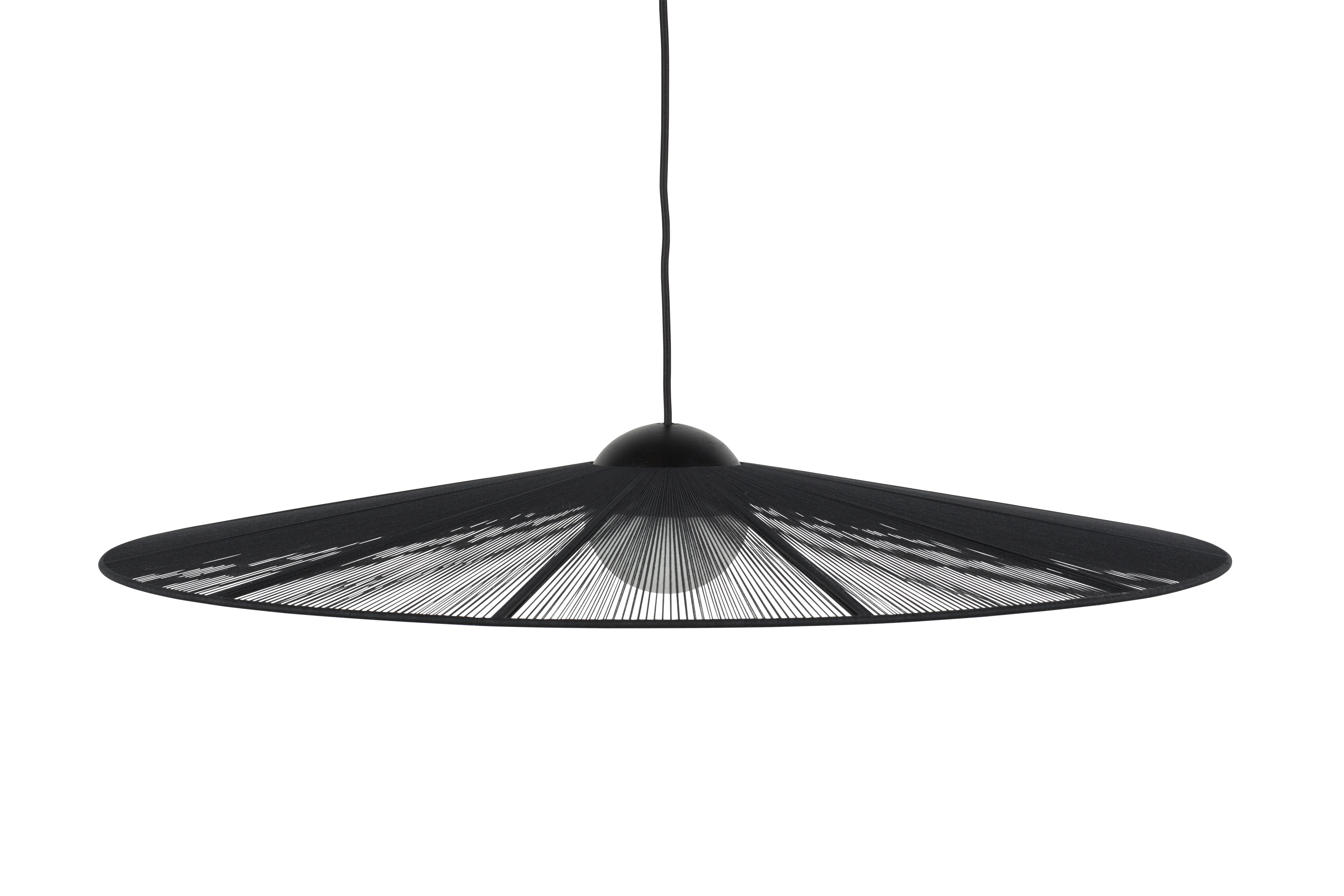 ZUIVER Belle loftlampe L - sort jern