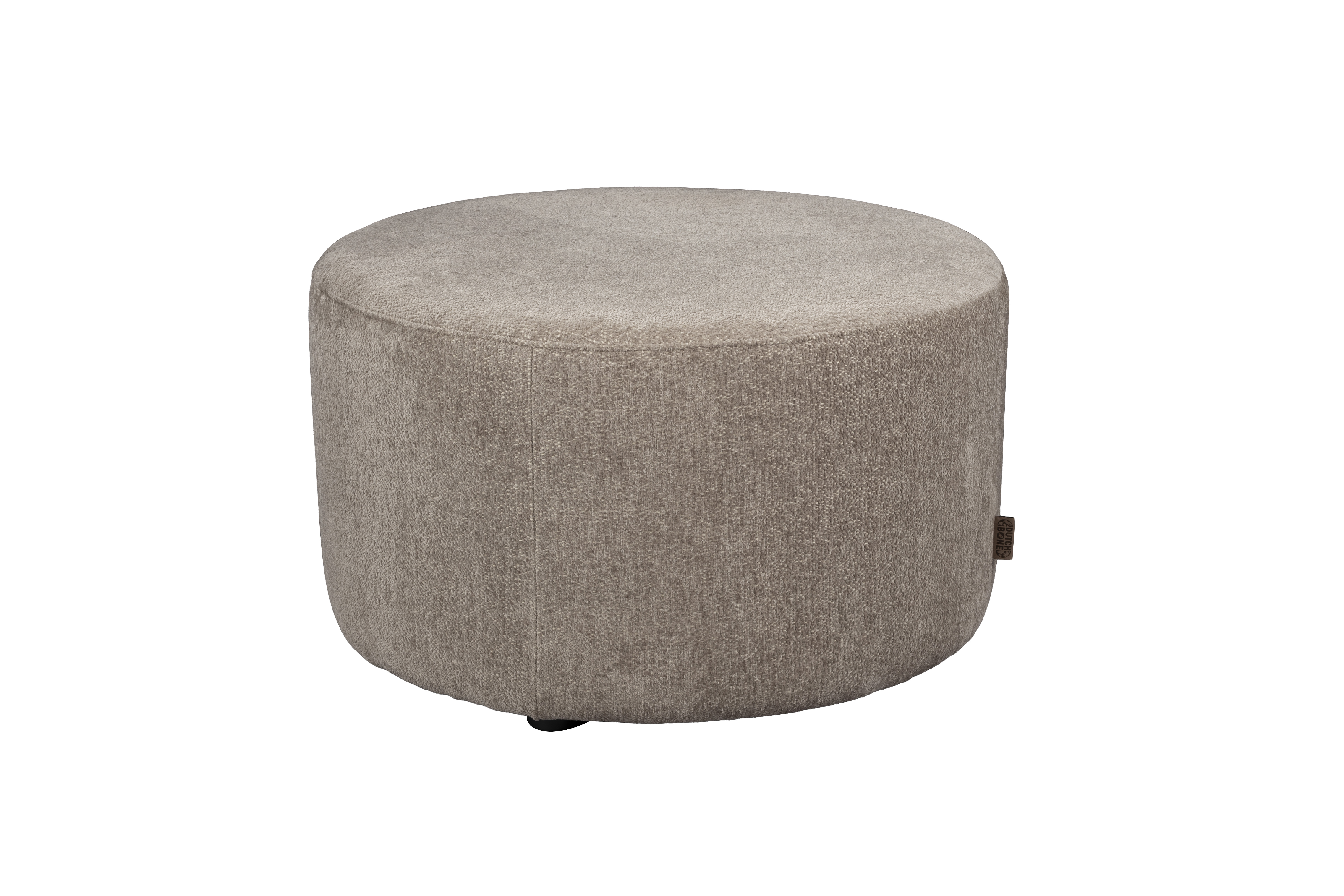 DUTCHBONE Puf Rocca Cappuccino