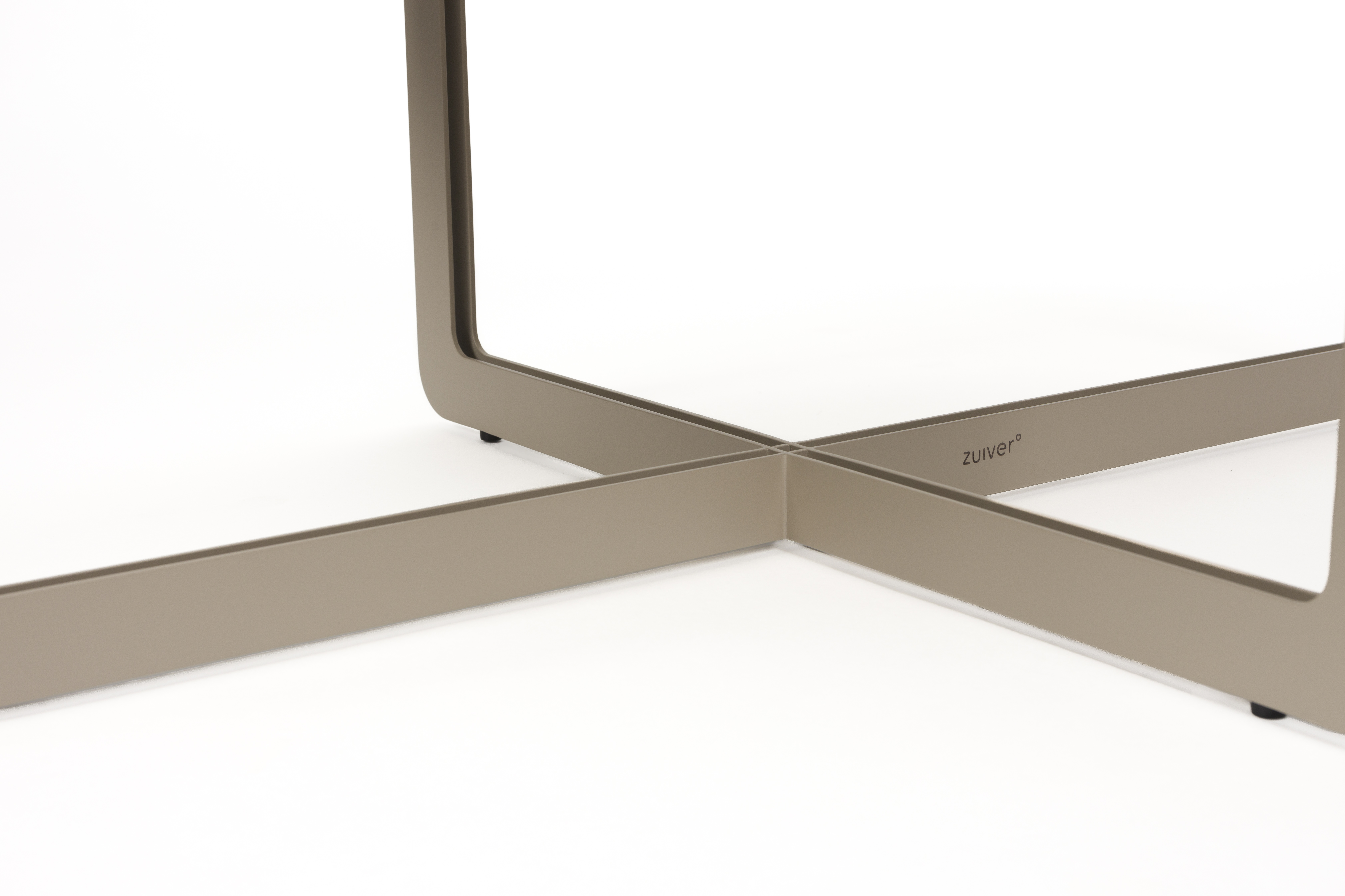 ZUIVER Sofabord Center Oval Beige