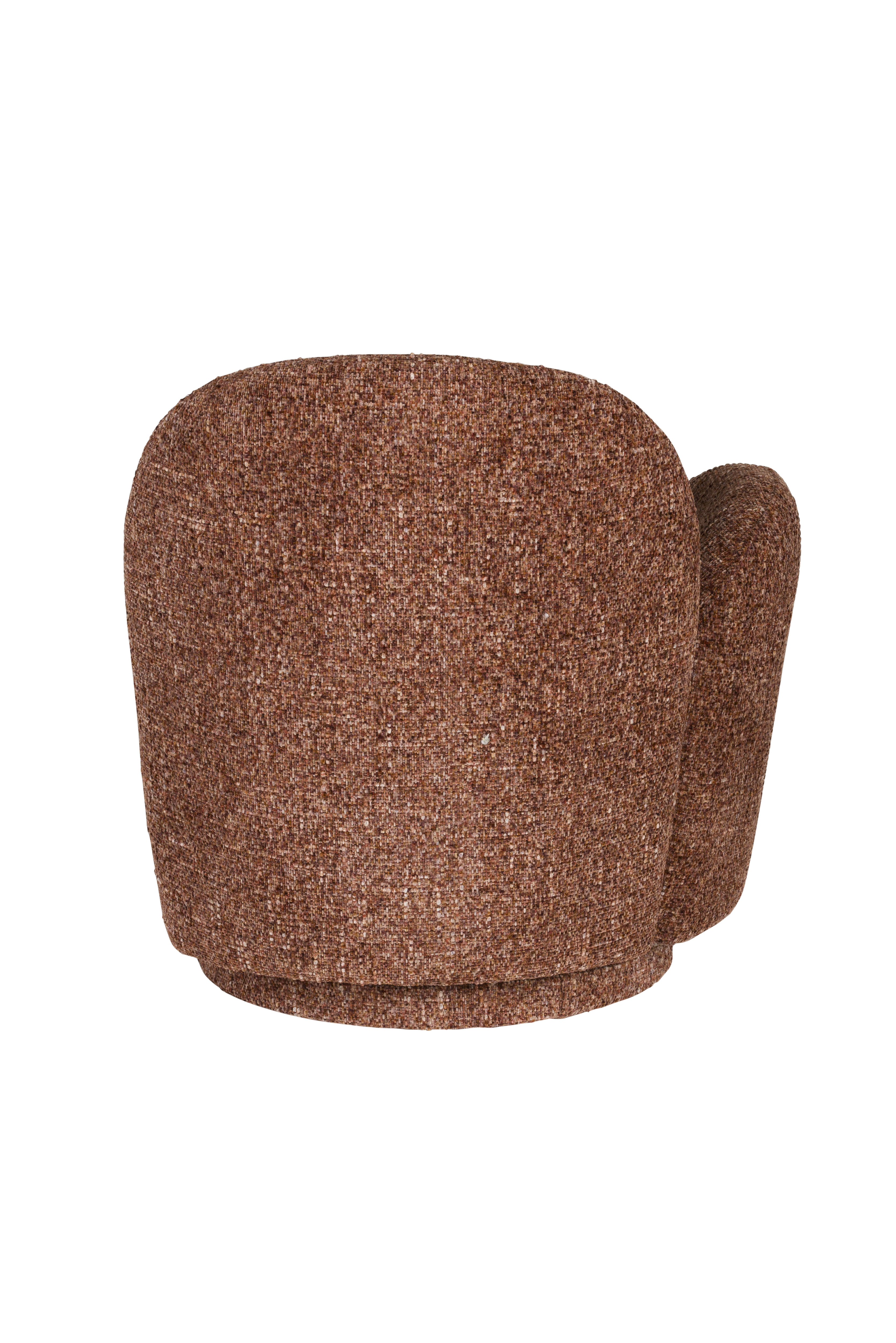 DUTCHBONE Loungestol Rose Bordeaux Rød billede