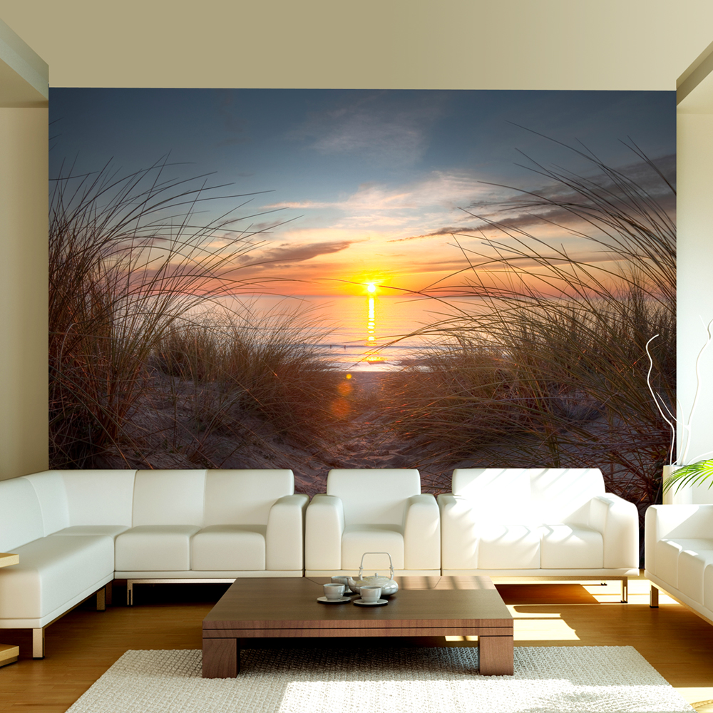 Billede af ARTGEIST Fototapet - Solnedgang over Atlanterhavet (flere størrelser) 300x231
