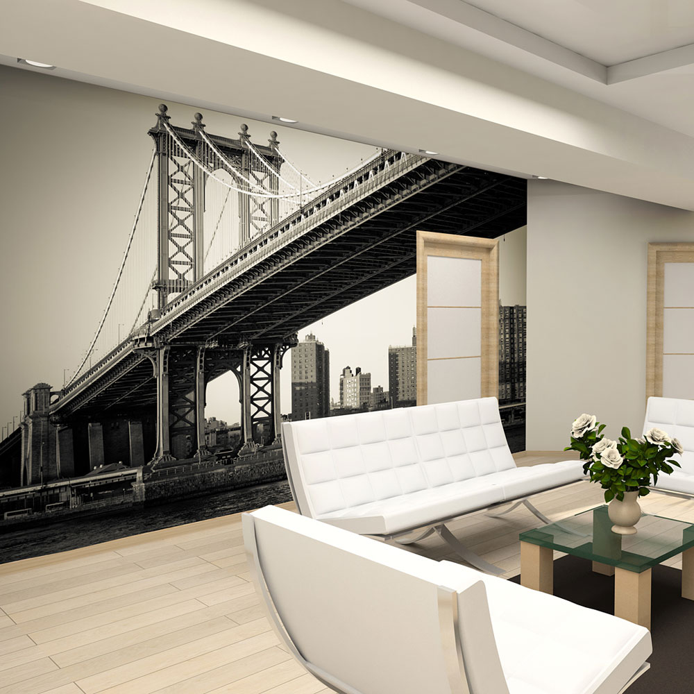 ARTGEIST Fototapet af New York - Manhattan Bridge (flere størrelser) 200x154