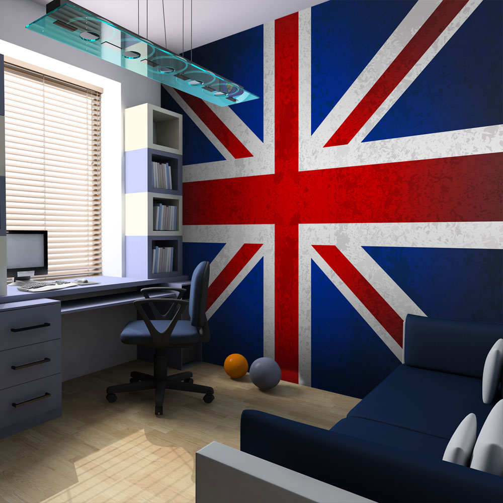 ARTGEIST - Fototapet af Storbritanniens flag Union Jack - Flere størrelser 350x270
