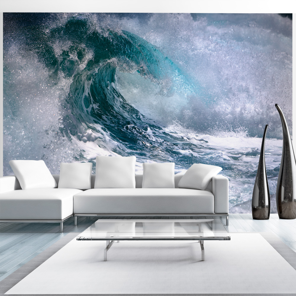 Billede af ARTGEIST Natur fototapet med maritimt tema og motiv af havets bølger (flere størrelser) 150x105