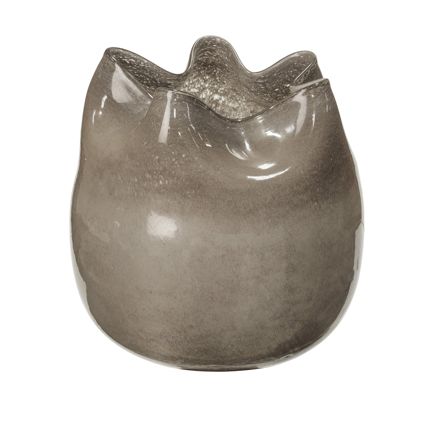 BROSTE COPENHAGEN Esther vase, rund - mundblæst glas (Ø30)