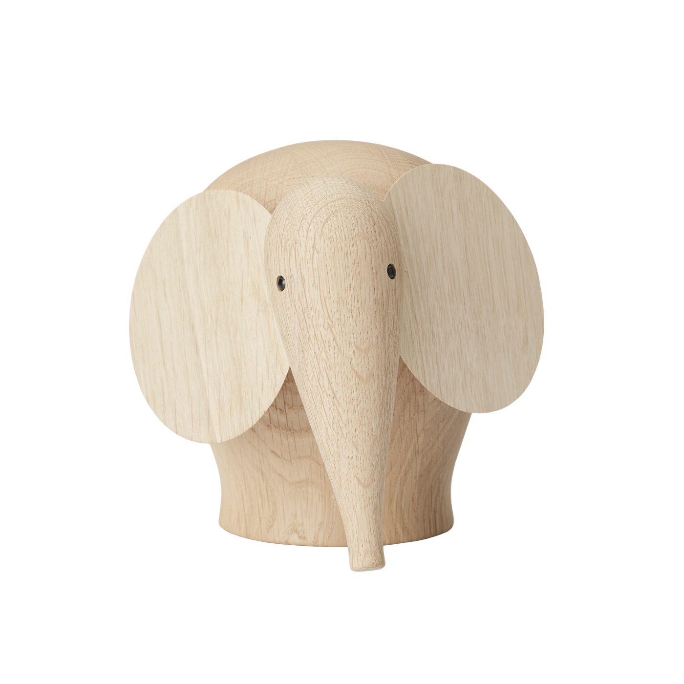 WOUD Nunu elefant medium - naturlig ek