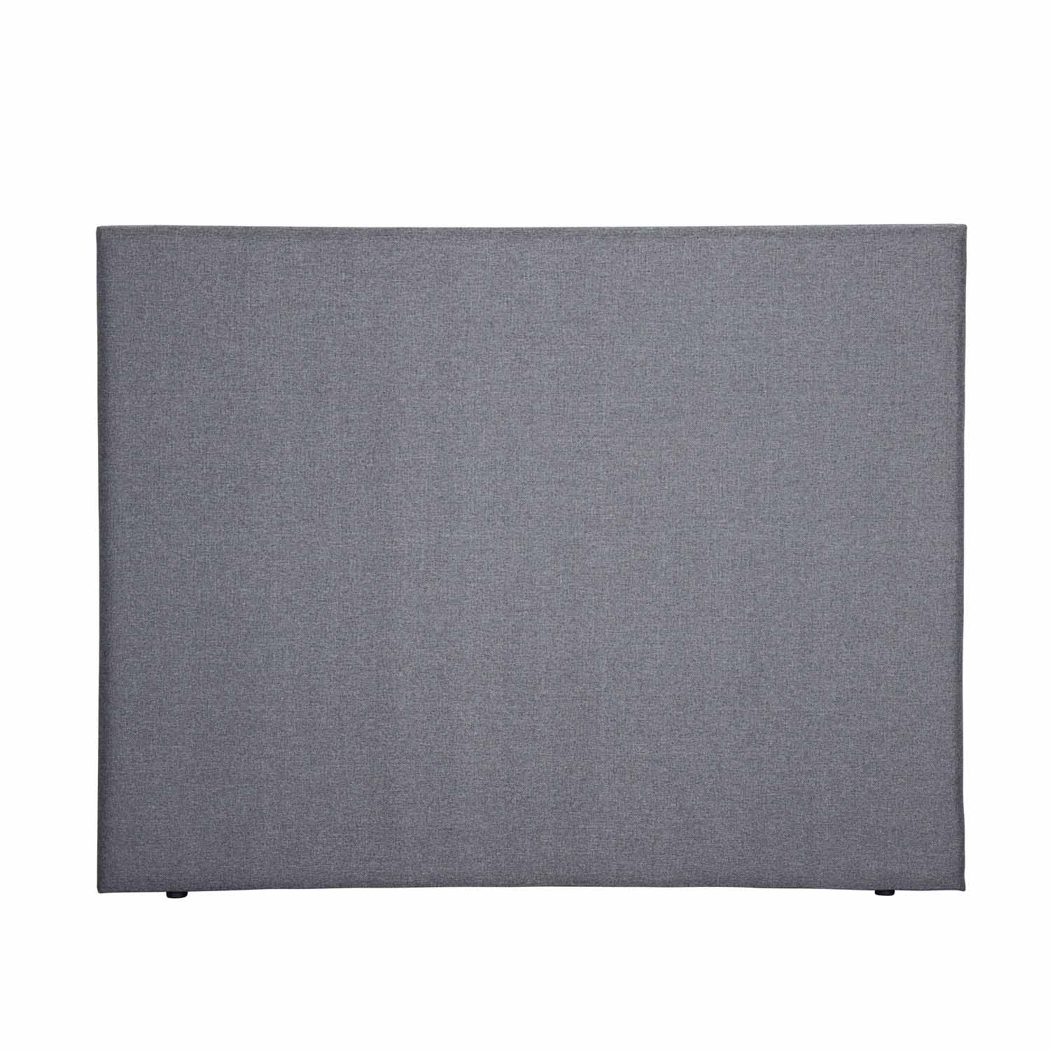 VENTURE DESIGN Alvik sengegavl - mørkegrå polyester (B:160)