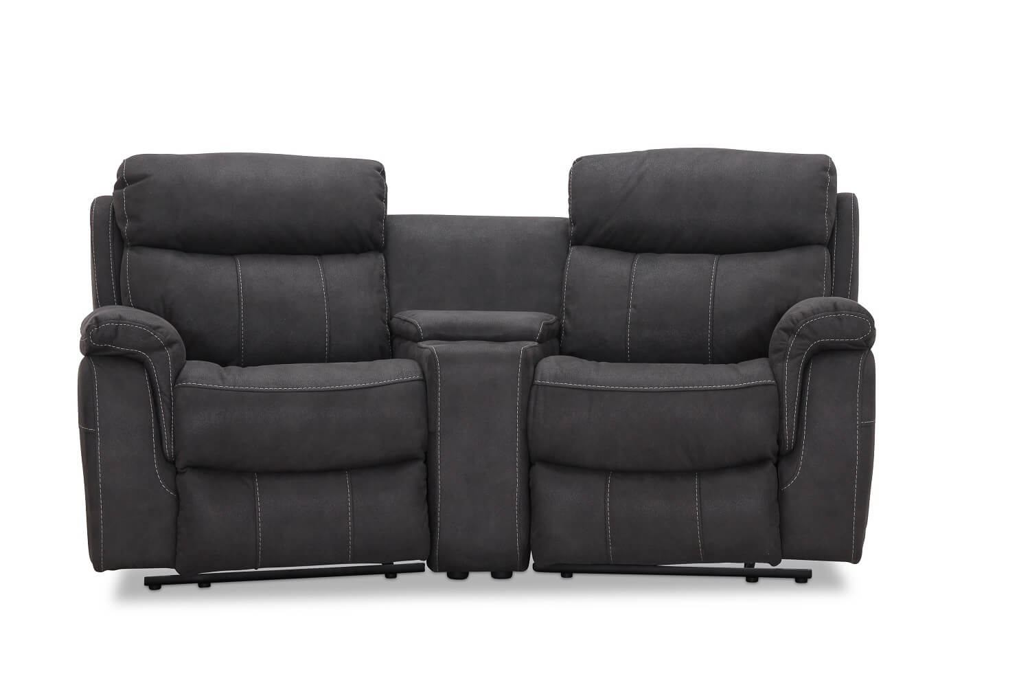 Arizona Biograf sofa recliner grå - 2 pers El recliner i venstre + højre modul med armlæn (+2479 kr) thumbnail