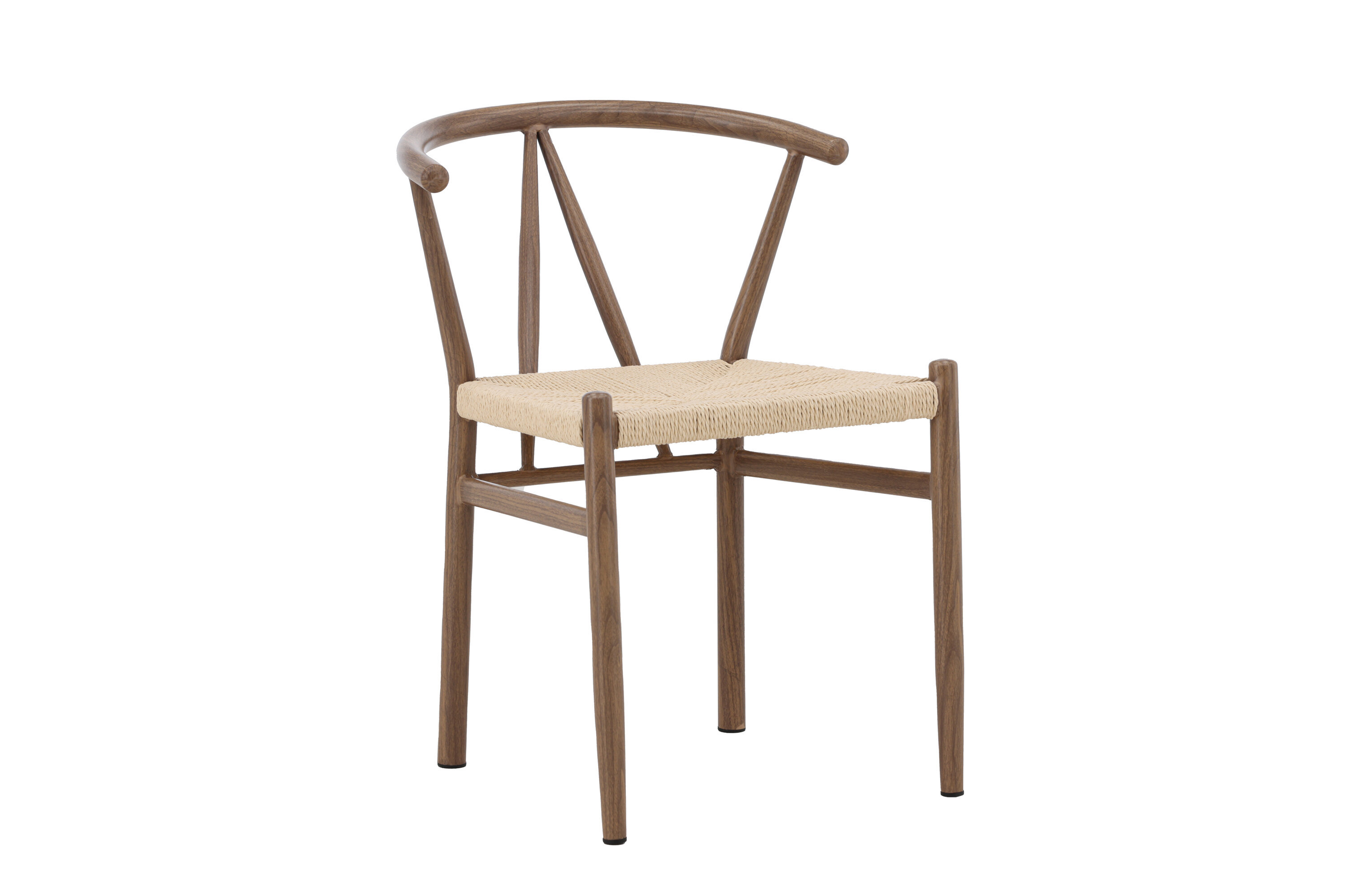 venture home alfons matstol - träliknande / naturligt rep