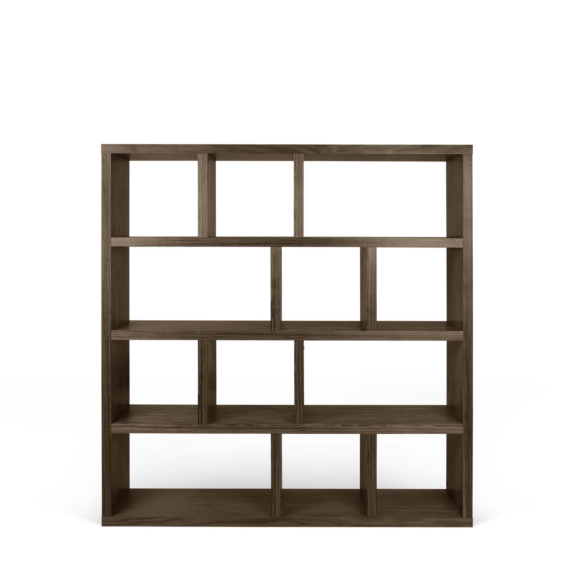 TEMAHOME Berlin Bokhylla 150 4L - Valnöt, 150x159 cm