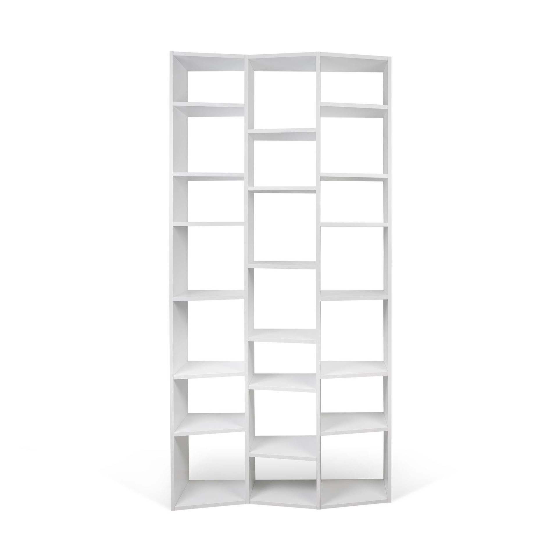 TEMAHOME Valsa Bokhylla 007 - Vit - 110 x 34 x 224 cm