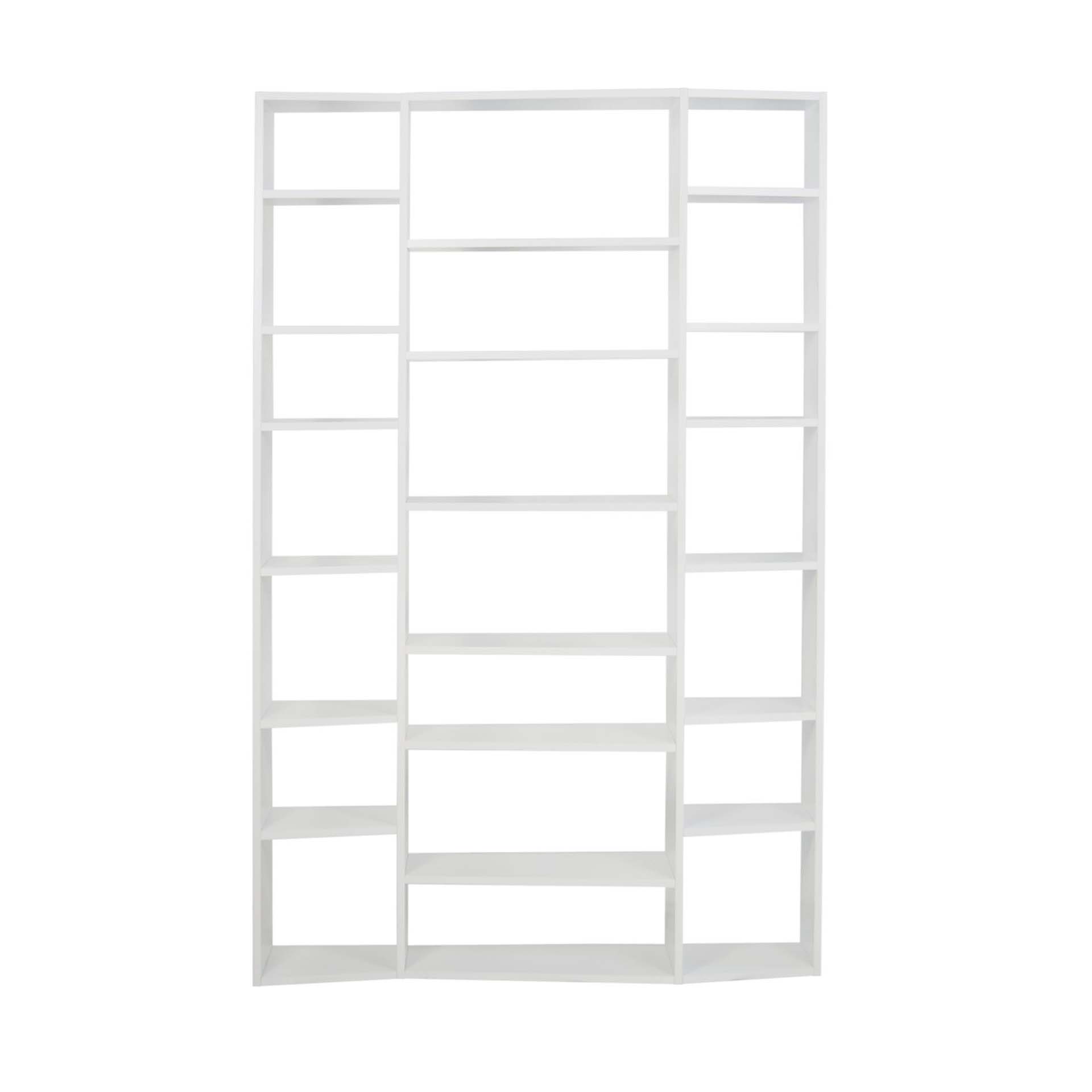 TEMAHOME Valsa Bokhylla 002 - Vit, 144x224x34 cm