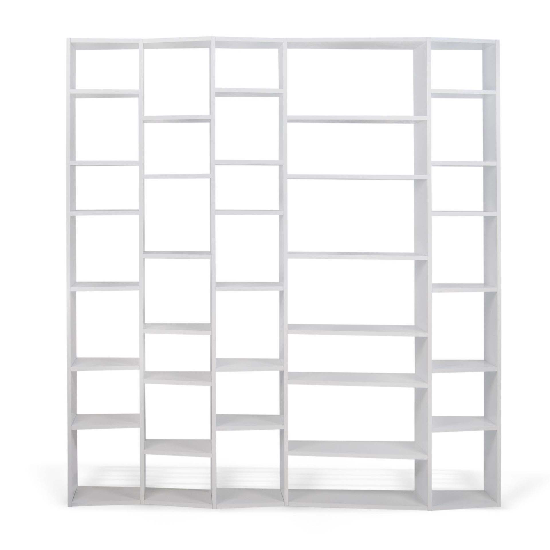 TEMAHOME Valsa Bokhylla 005 - Vit, 216x34x224 cm