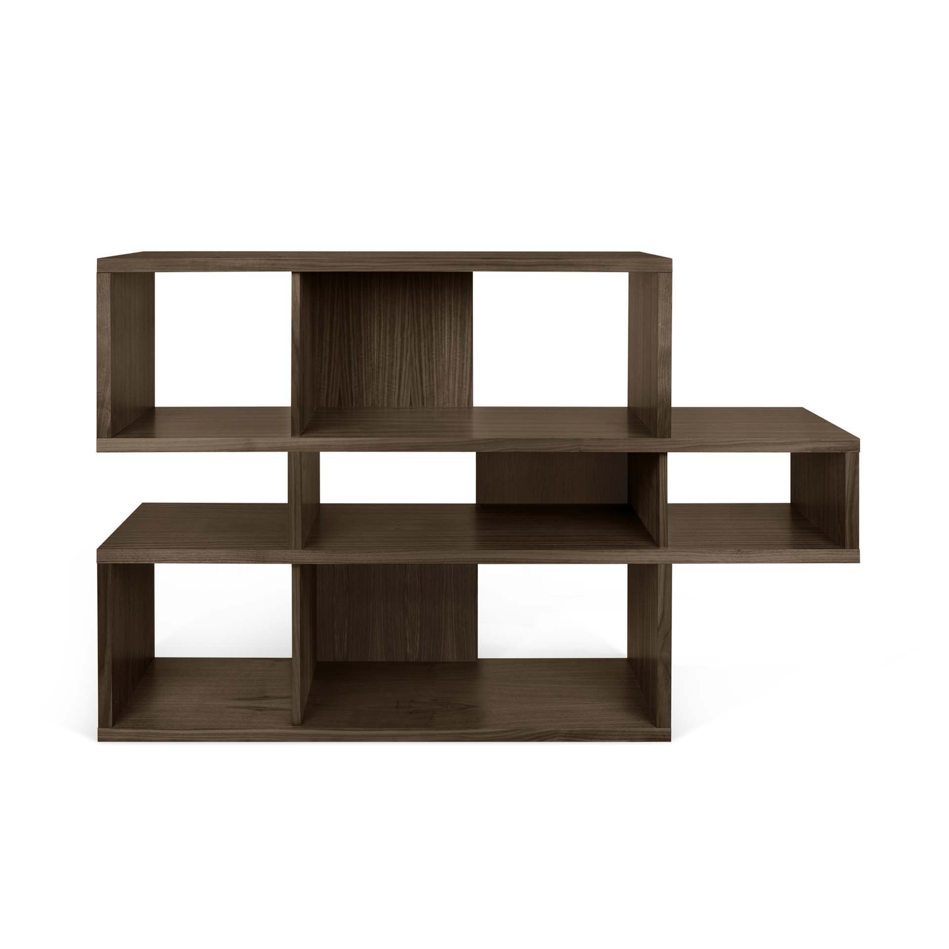TEMAHOME London Bookcase 001 - Valnødfinér - 156x34x100 cm