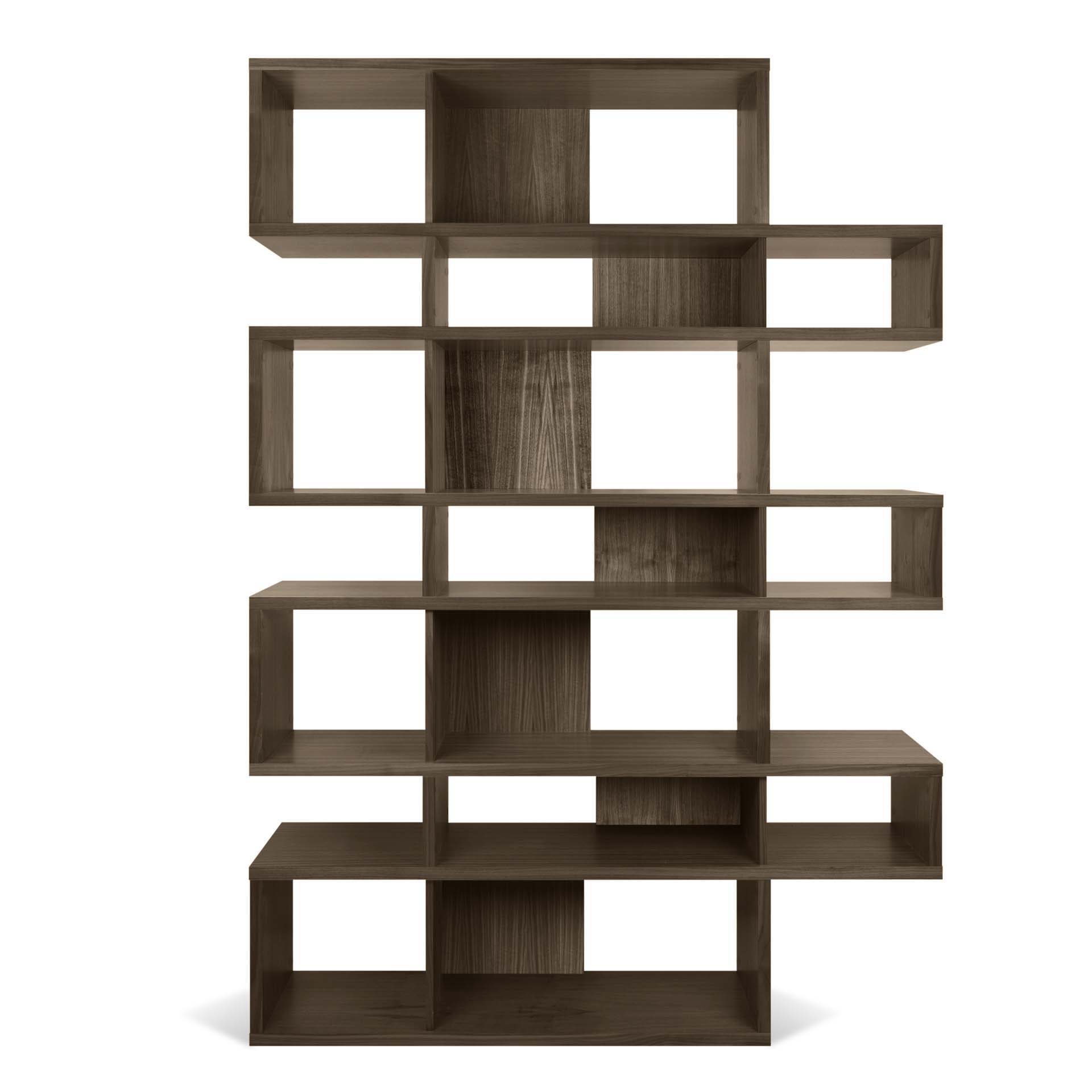 TEMAHOME London Bokhylla 003 - Valnöt - 156x220 cm