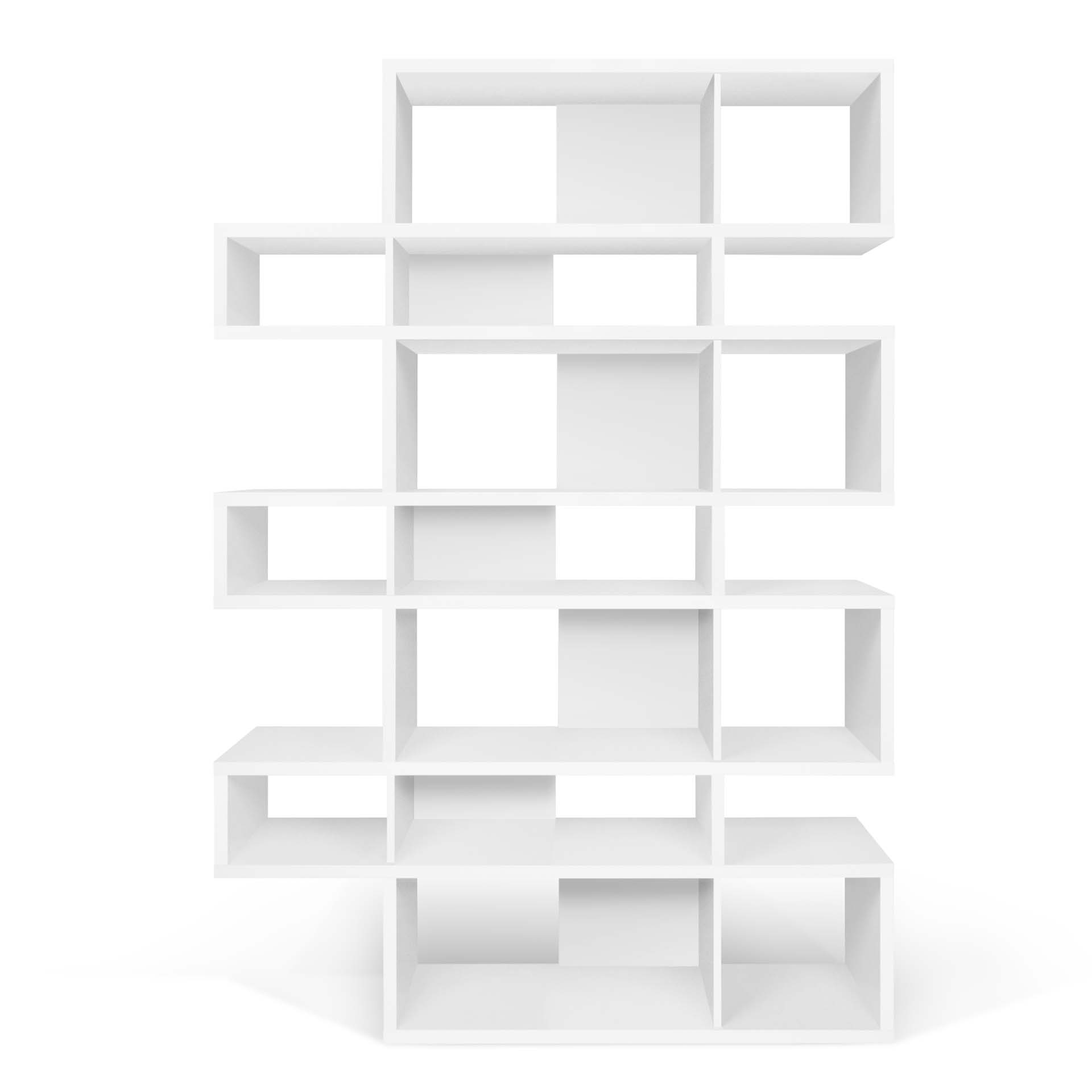 TEMAHOME London Bookcase 003 - Hvid - 156x220x34 cm