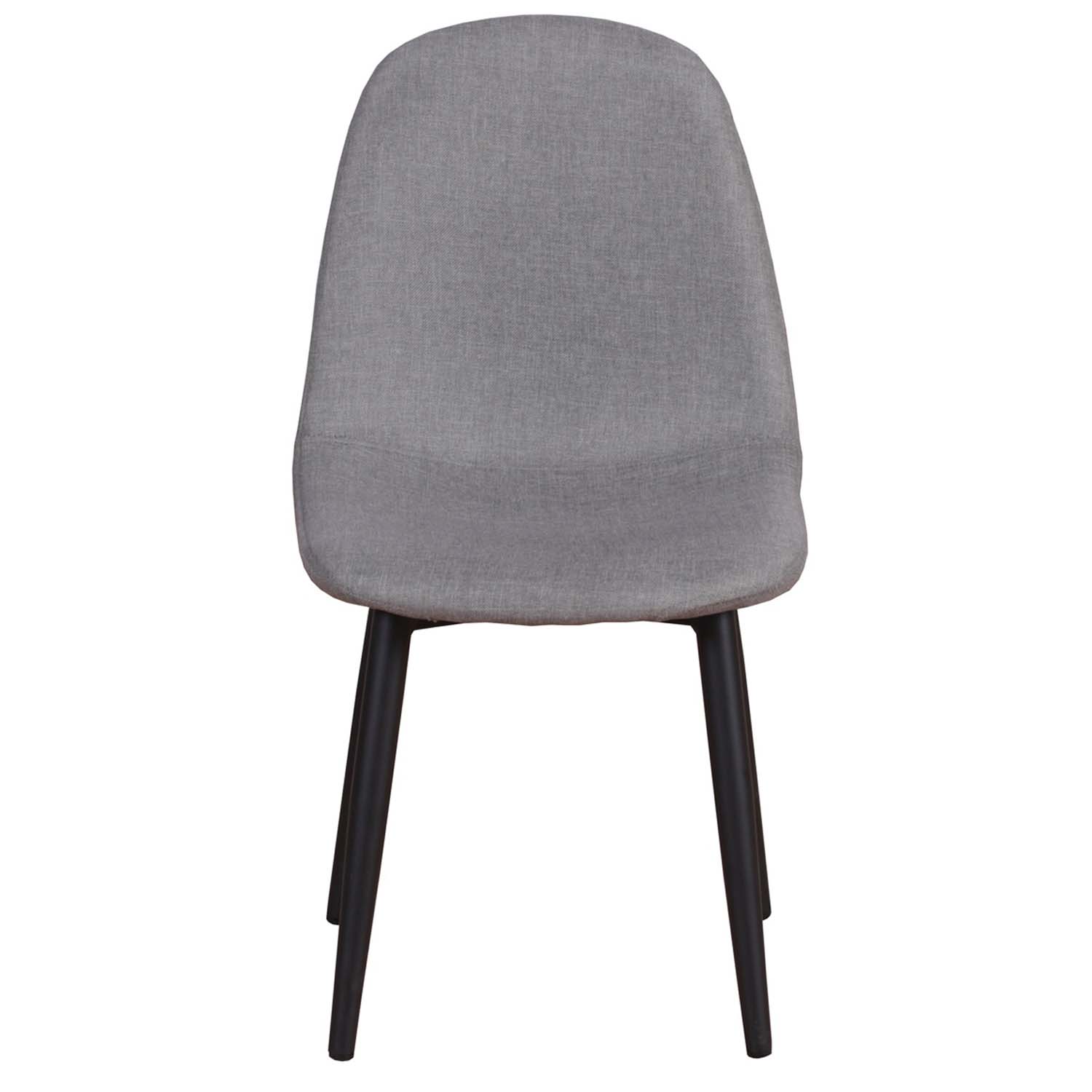 VENTURE DESIGN Polar XXS spisebordsstol - grå stof og metal