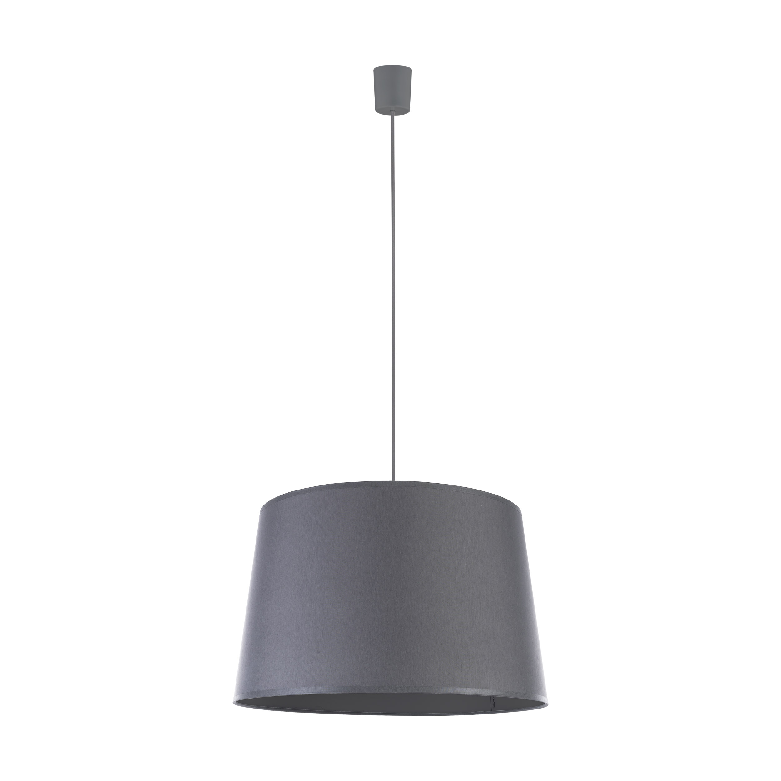 TK Maja loftlampe - grå stof og grå plastik