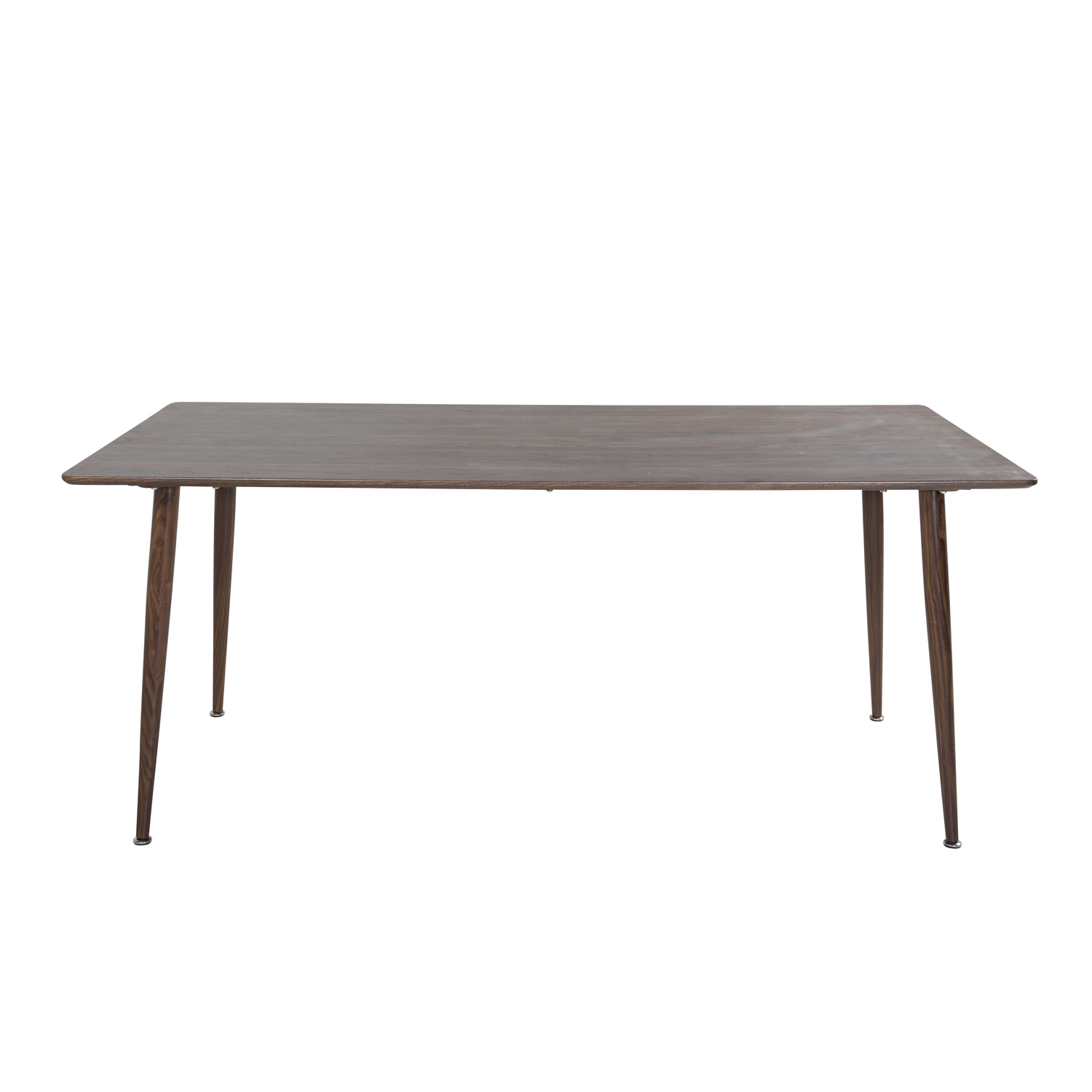 VENTURE DESIGN Polar spisebord - valnøddebrun MDF og valnøddebrun metal (180x90)