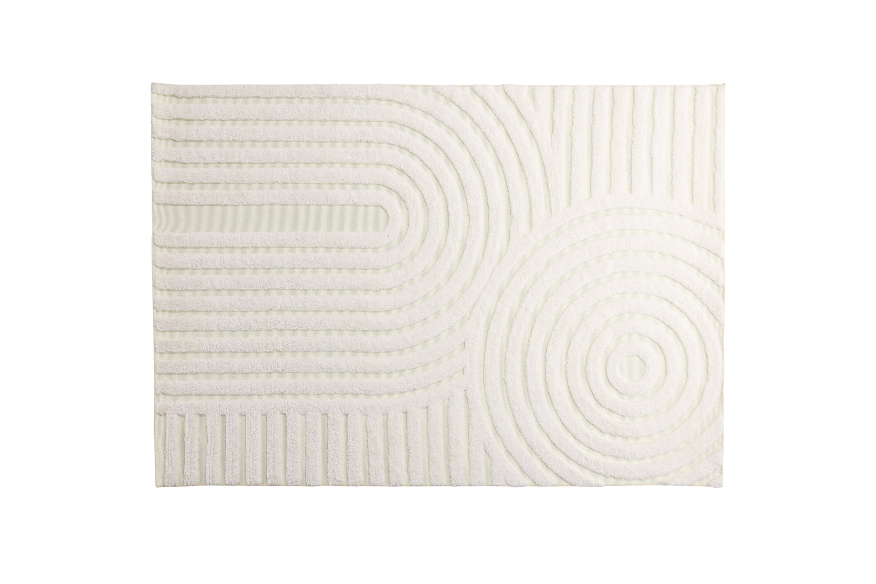 VENTURE DESIGN Nikita Tæppe Nikita Poly-cotton Canvas - 290*200- -Rectangular-White