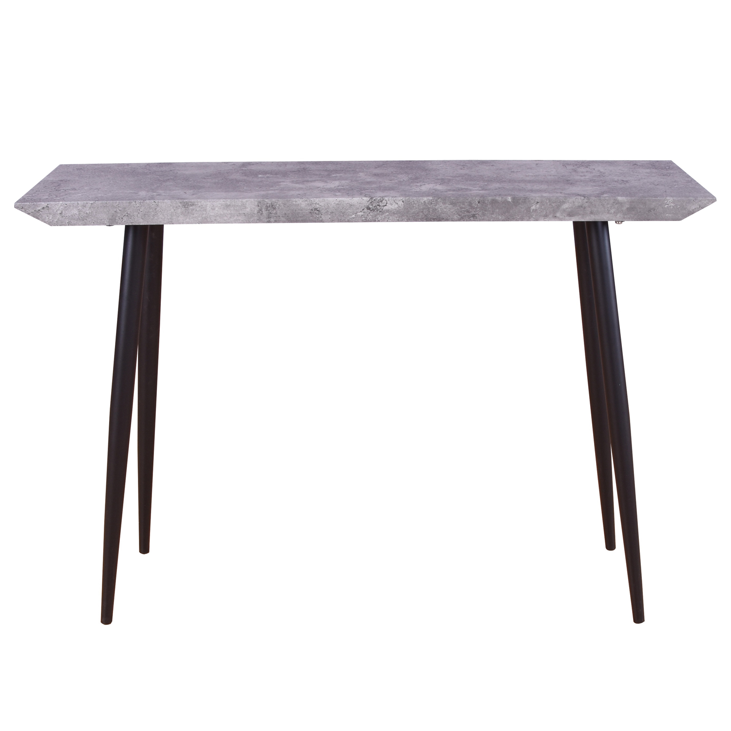 VENTURE DESIGN Edge sidebord - grå cement og metal (110x30)