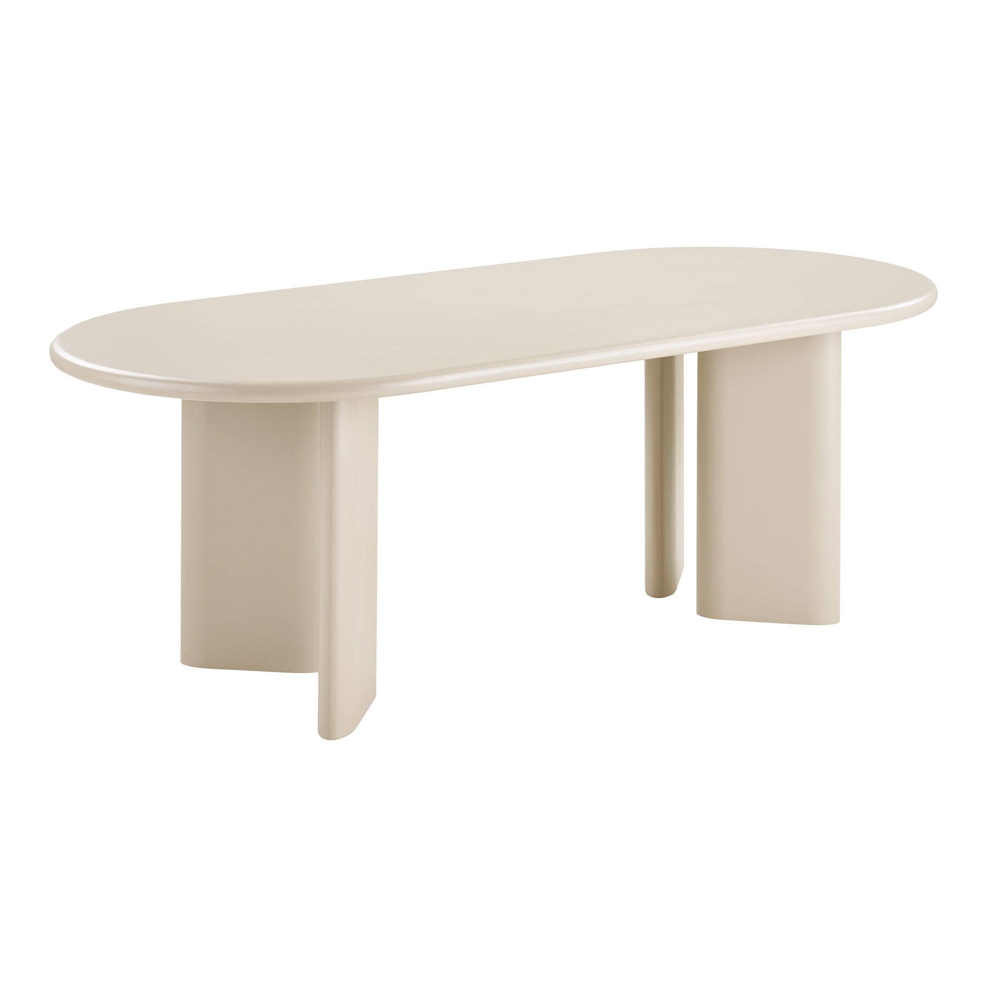 HOUSE NORDIC Nagano-spisebord – Spisebord, sand 100x220x75 cm