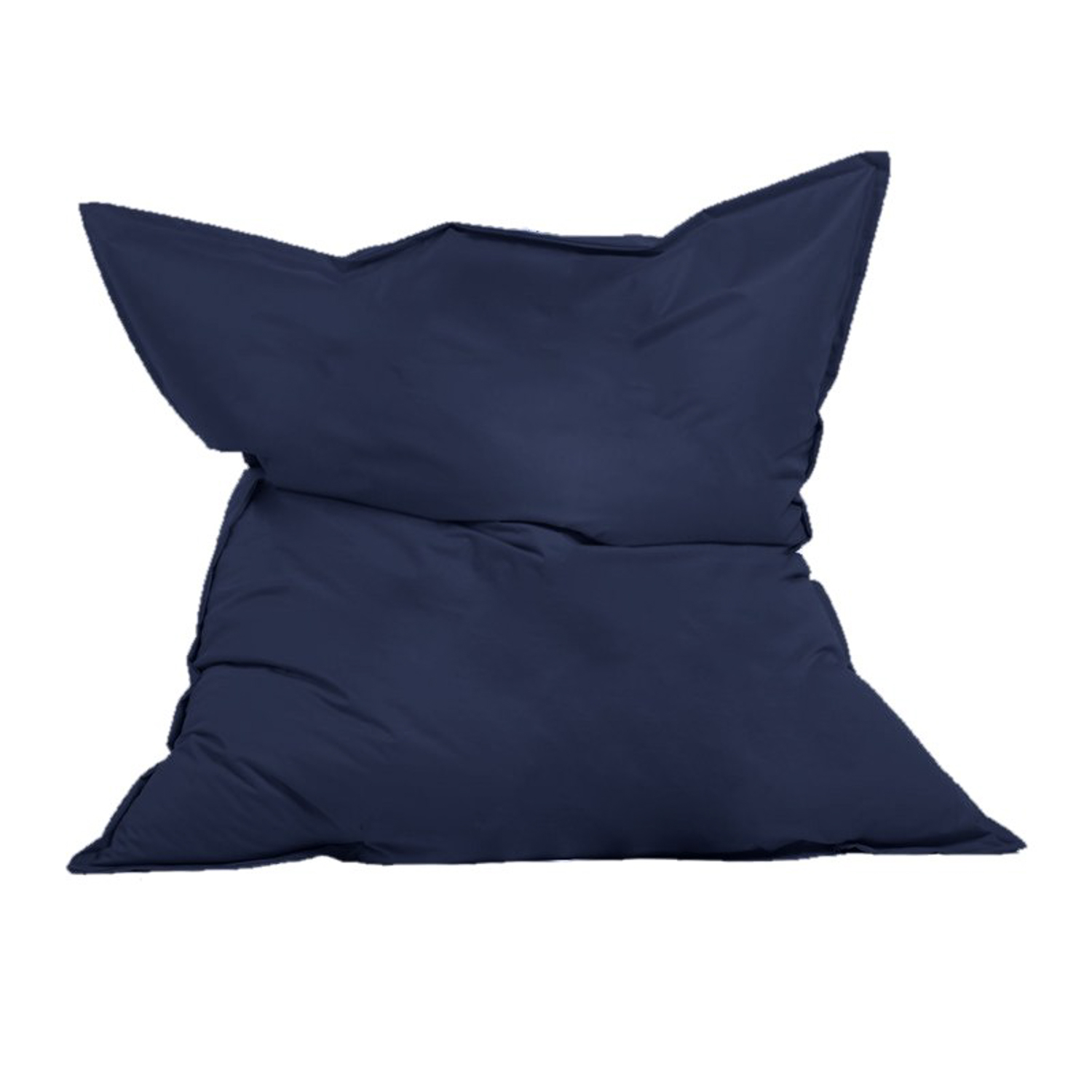 NORDVÉRK Giant udendørs pude sækkestol – mørkeblå polyester (140×180)