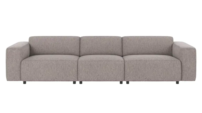 ROWICO Willard 4 pers. modul sofa - grå stof