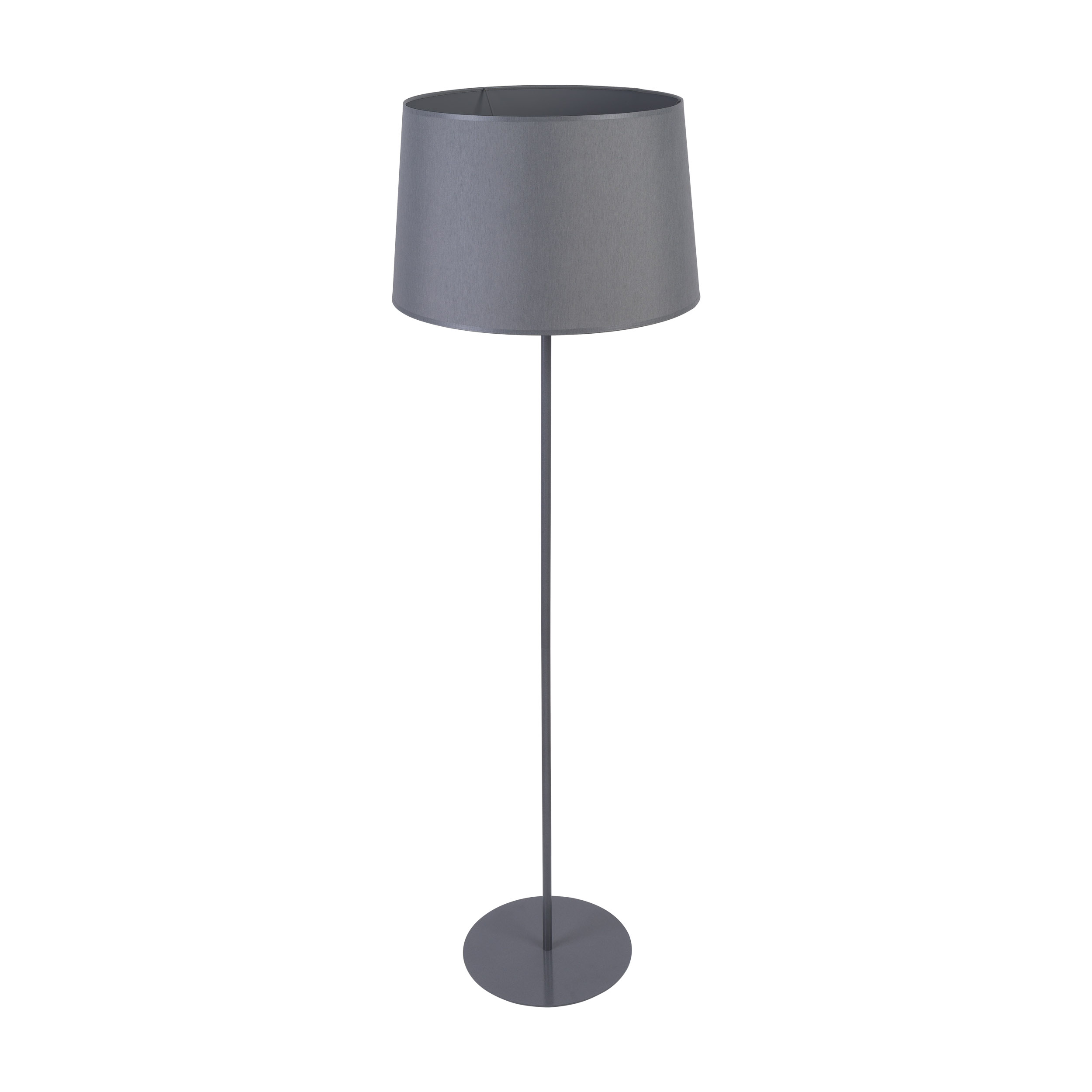 TK Maja gulvlampe - grå stof og grå metal