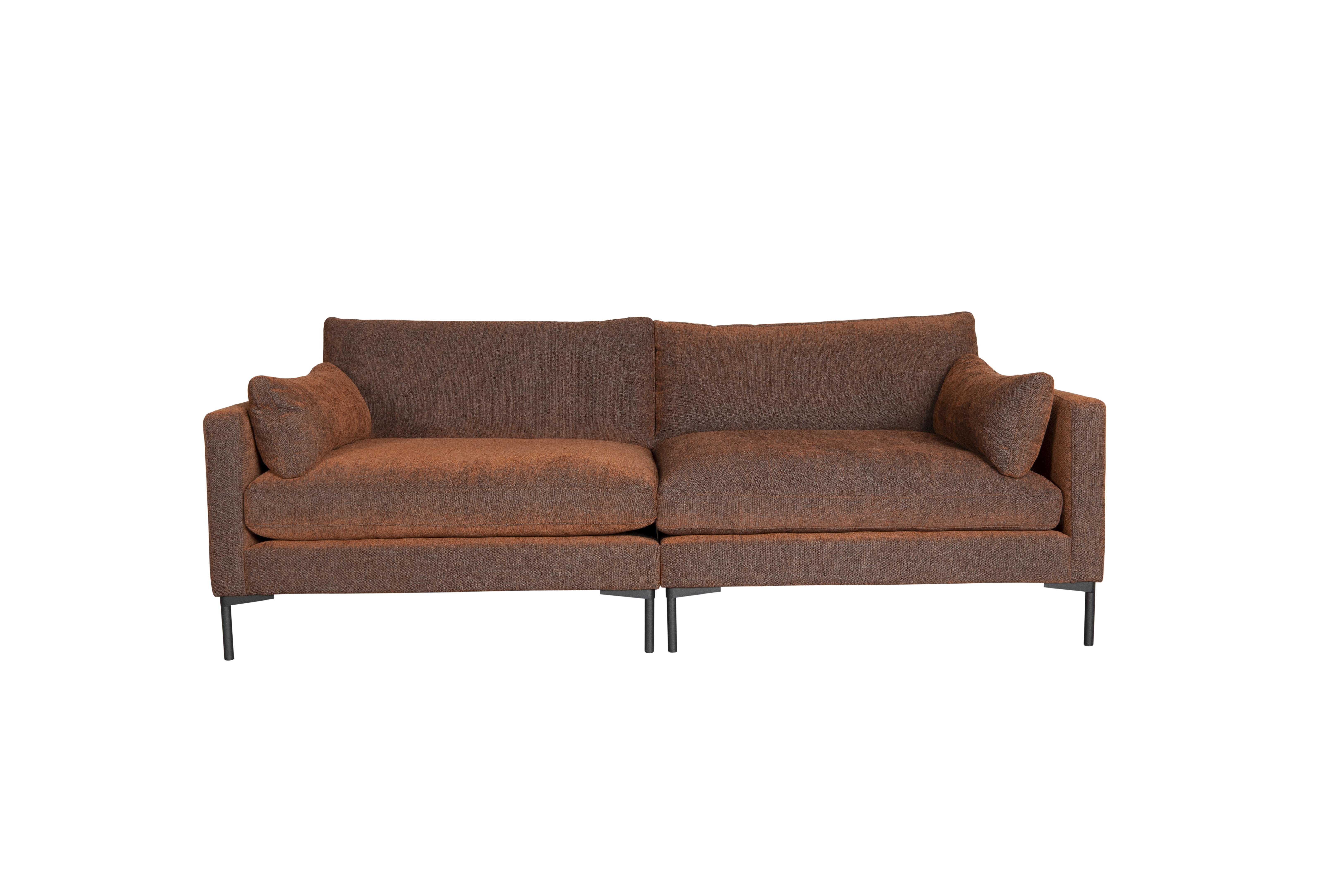 Zuiver ZUIVER Sommer 3-personers sofa – terra polyester og stål